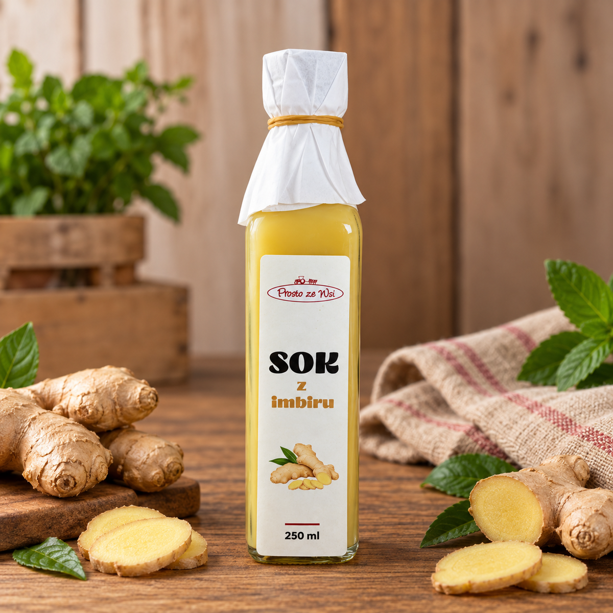 Sok z imbiru 95% – 250 ml