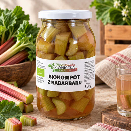 Kompot z rabarbaru BIO - 850 g