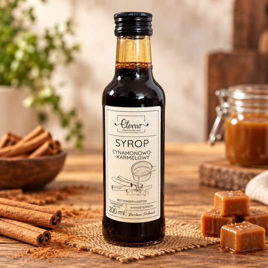 Syrop cynamonowo-karmelowy – 200 ml