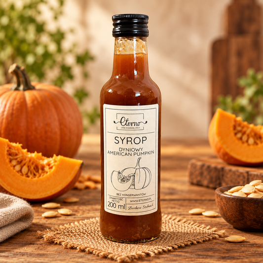 Syrop dyniowy 200 ml – do Pumpkin Spice Latte, kawy i deserów
